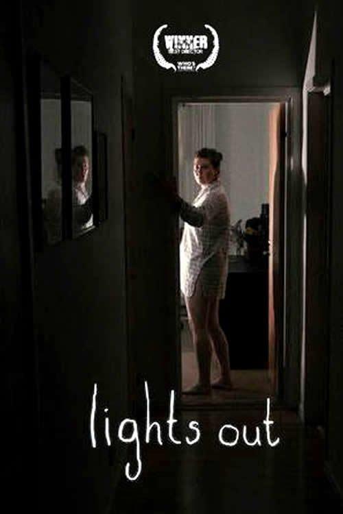 Lights Out 2014 official movie poster