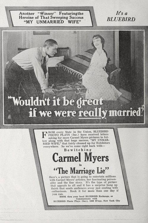 The Marriage Lie 1918 official movie poster