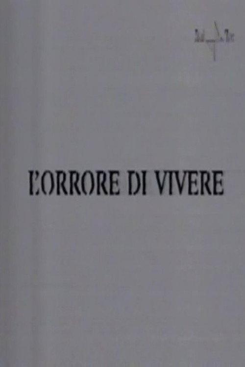 L'orrore di vivere 1993 official movie poster