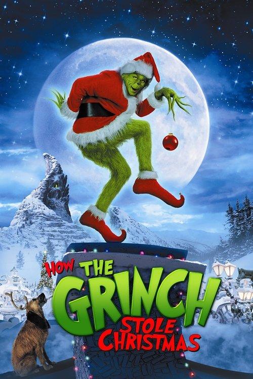 How the Grinch Stole Christmas 2000 official movie poster