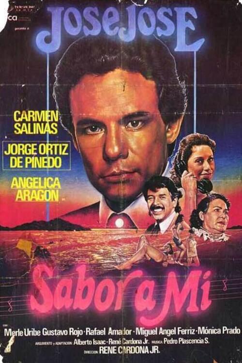 Sabor a mí 1988 official movie poster