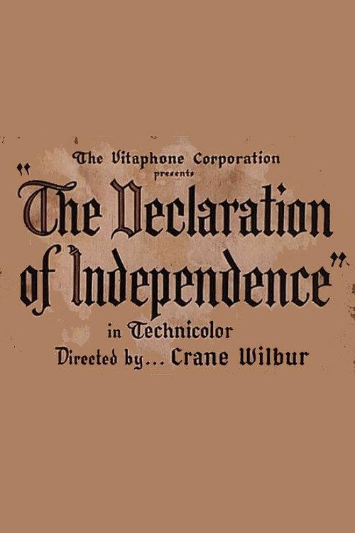 The Declaration of Independence 1938 official movie poster