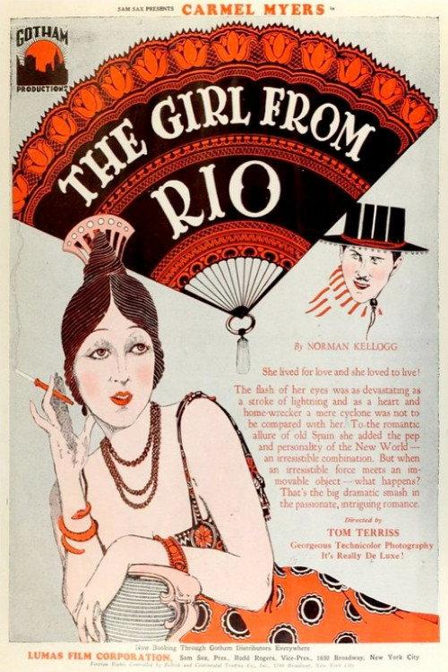 The Girl from Rio 1927 official movie poster