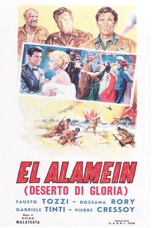 The Tanks of El Alamein 1957 official movie poster