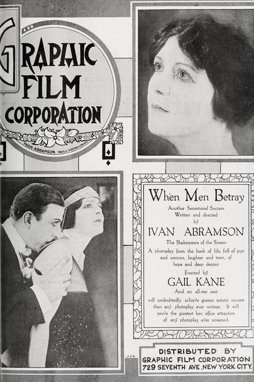 When Men Betray 1918 official movie poster