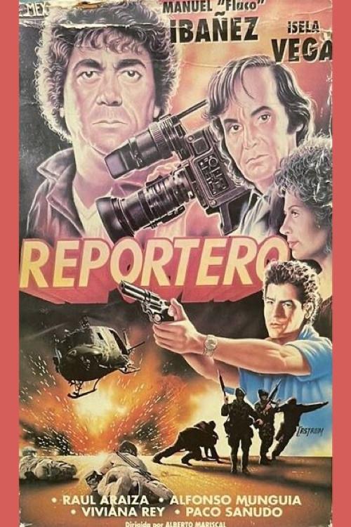 El reportero 1990 official movie poster
