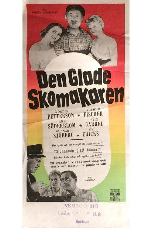 The Happy Shoemaker 1955 official movie poster