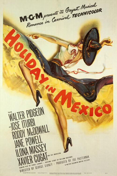 Holiday in Mexico 1946 official movie poster