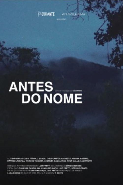 Antes do Nome 2026 official movie poster