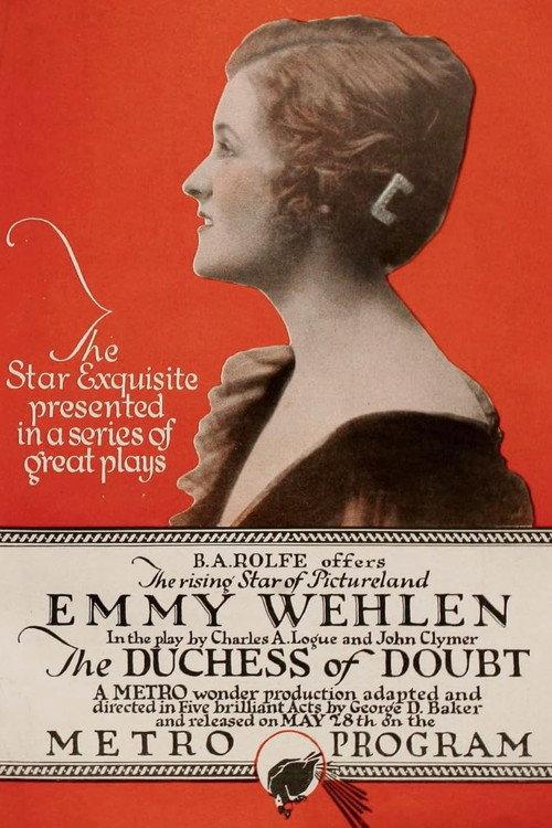 The Duchess of Doubt 1917 official movie poster