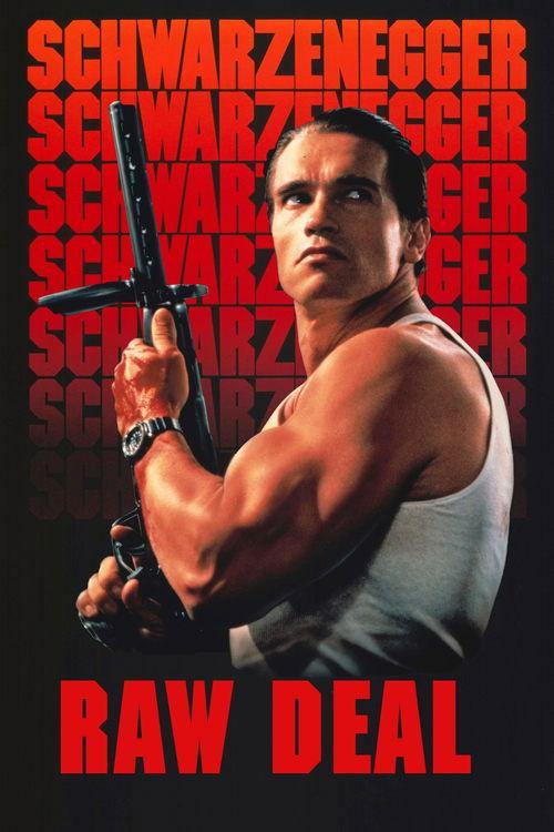 Raw Deal 1986 official movie poster