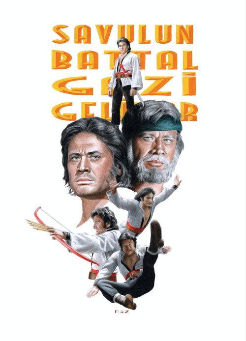 Savulun Battal Gazi Geliyor 1973 official movie poster