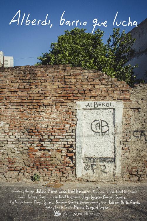 Alberdi, a neighborhood that fights back 2018 official movie poster