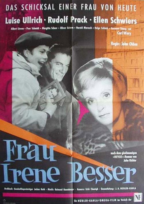 Frau Irene Besser 1961 official movie poster