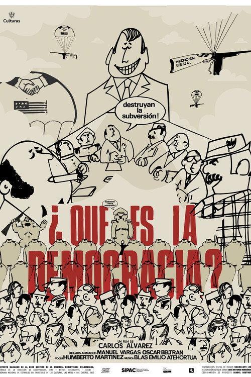 What is democracy? 1971 official movie poster