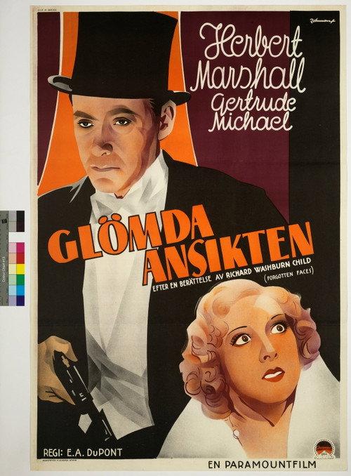 Forgotten Faces 1936 official movie poster