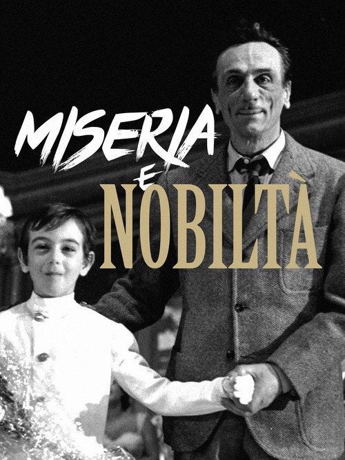 Miseria e nobiltà 1955 official movie poster