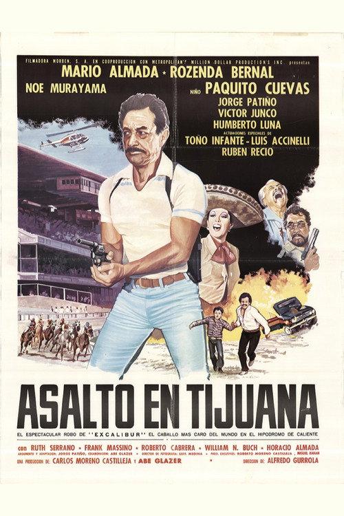 Asalto En Tijuana 1984 official movie poster