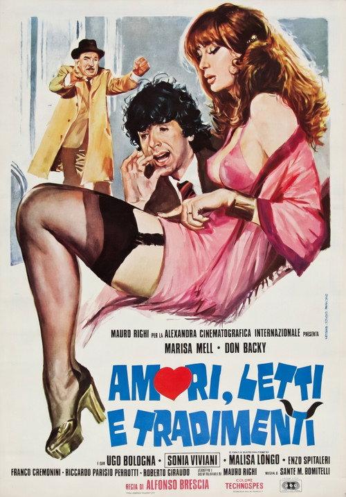 Loves, Bed and Betrayals 1976 official movie poster