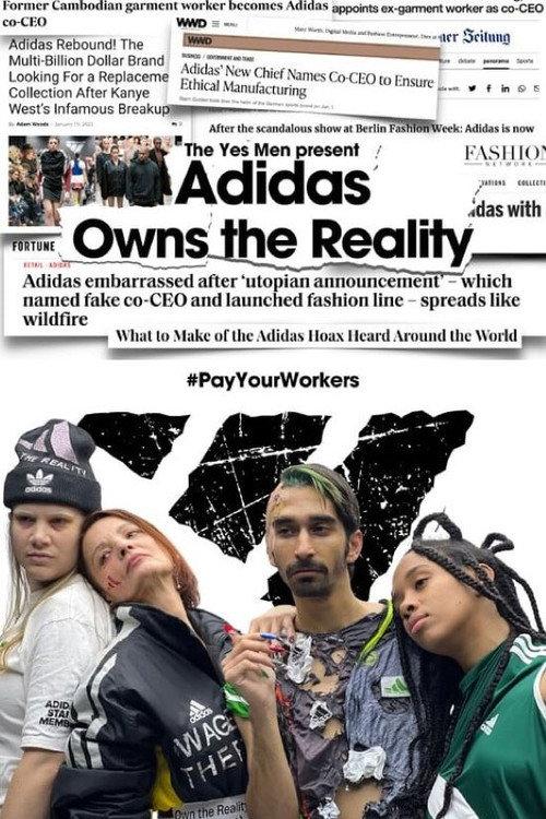 Adidas Owns the Reality 2024 official movie poster