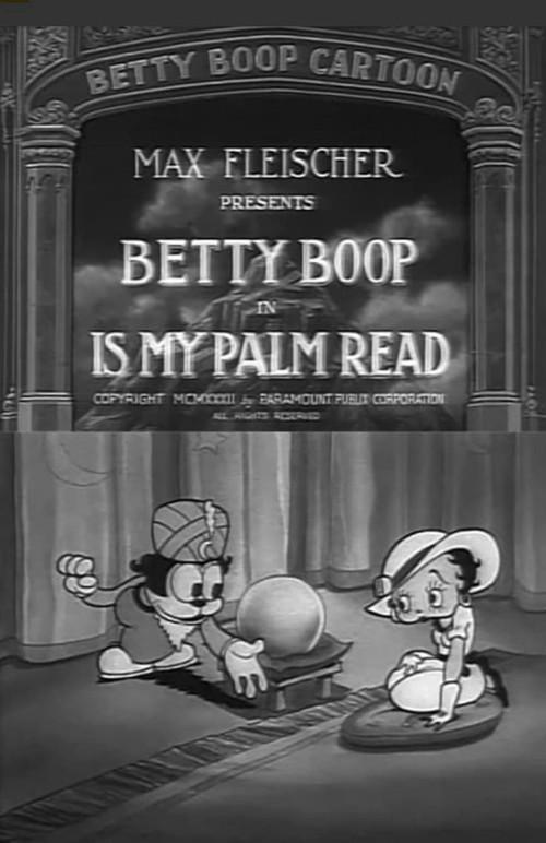 Betty boop "Is My Palm Read"  official movie poster