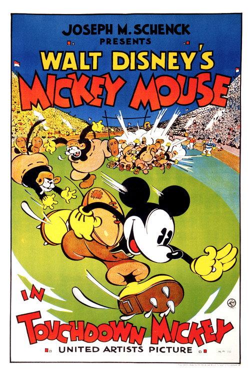 Touchdown Mickey 1932 official movie poster