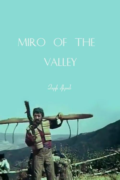 Miro of The Valley 1981 official movie poster
