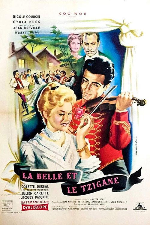 The Lady and the Gipsy 1958 official movie poster