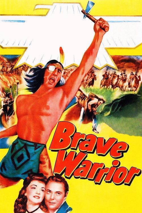 Brave Warrior 1952 official movie poster