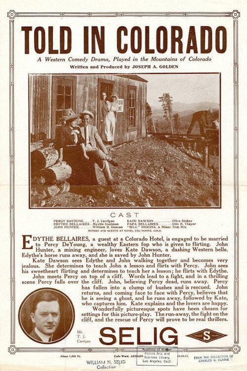 Told in Colorado 1911 official movie poster