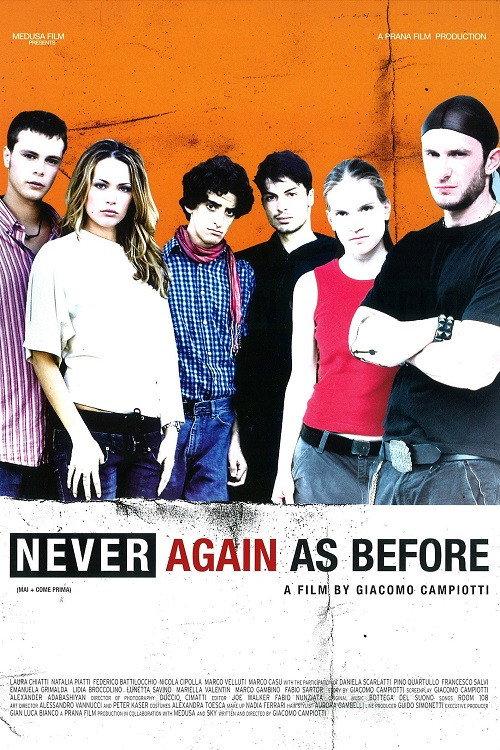 Never Again as Before 2005 official movie poster