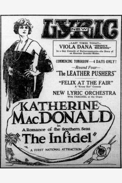 The Infidel 1922 official movie poster