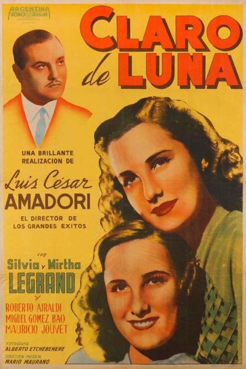 Claro de luna 1942 official movie poster