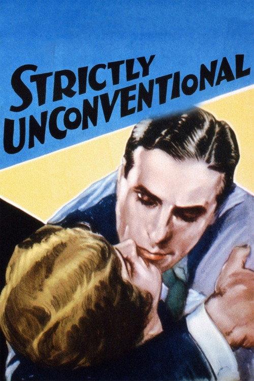 Strictly Unconventional 1930 official movie poster
