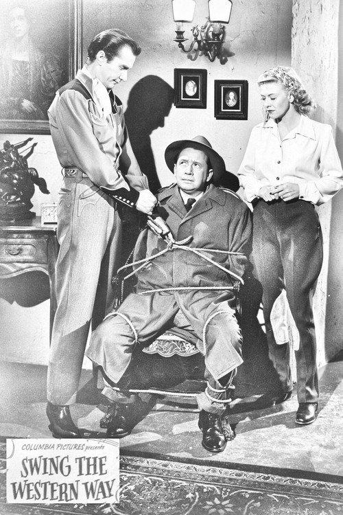 Swing the Western Way 1947 official movie poster