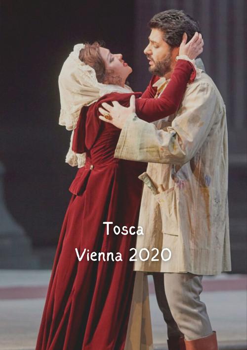 Puccini's Tosca with Anna Netrebko 2020 official movie poster