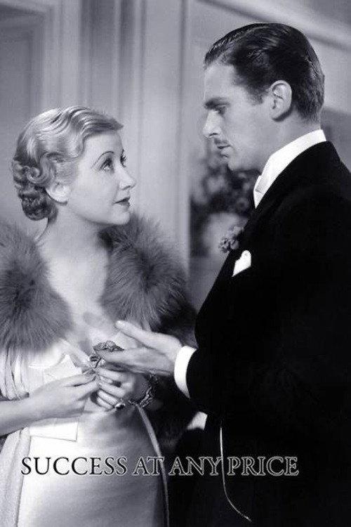 Success at Any Price 1934 official movie poster