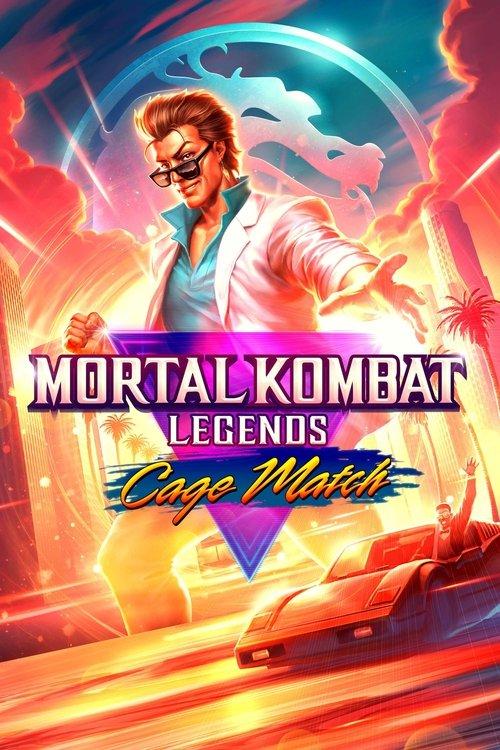 Mortal Kombat Legends: Cage Match 2023 official movie poster