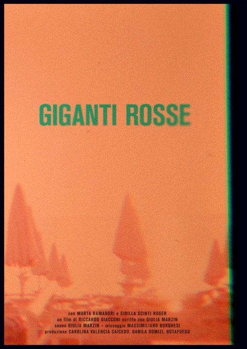 Giganti rosse 2023 official movie poster