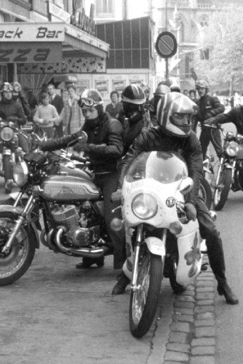 The Bikers 1972 official movie poster