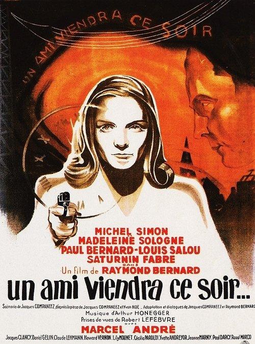 A Friend Will Come Tonight 1946 official movie poster