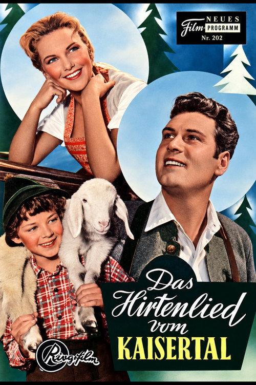 Das Hirtenlied vom Kaisertal 1956 official movie poster