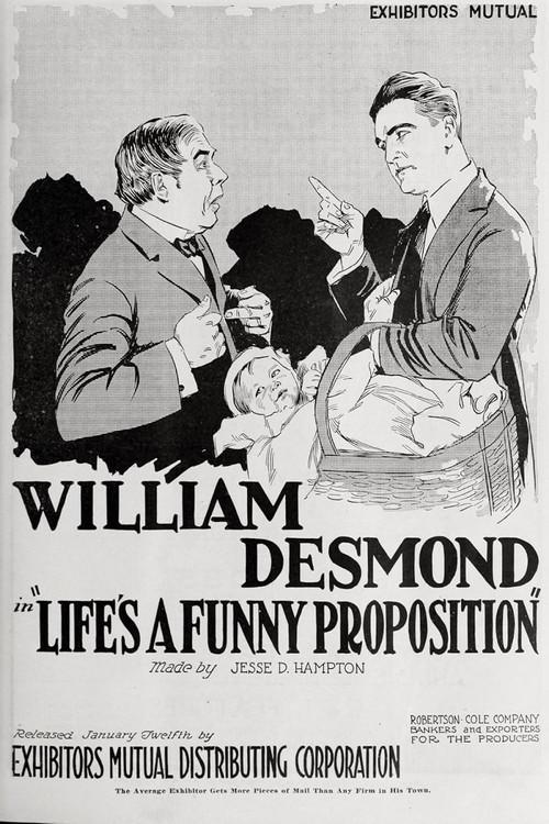 Life's a Funny Proposition 1919 official movie poster