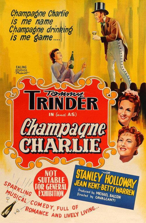 Champagne Charlie 1944 official movie poster