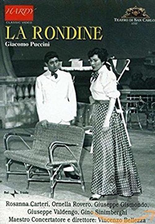 La Rondine 1958 official movie poster