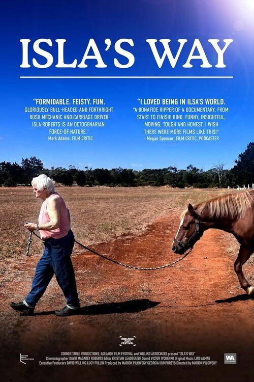 Isla's Way 2023 official movie poster