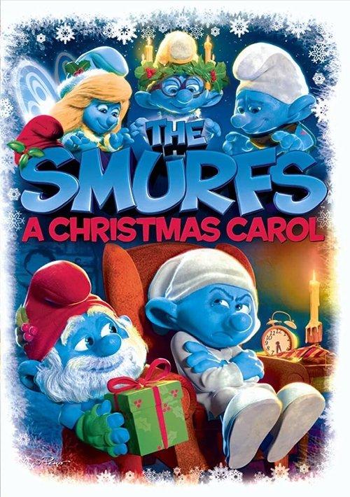 The Smurfs: A Christmas Carol 2011 official movie poster