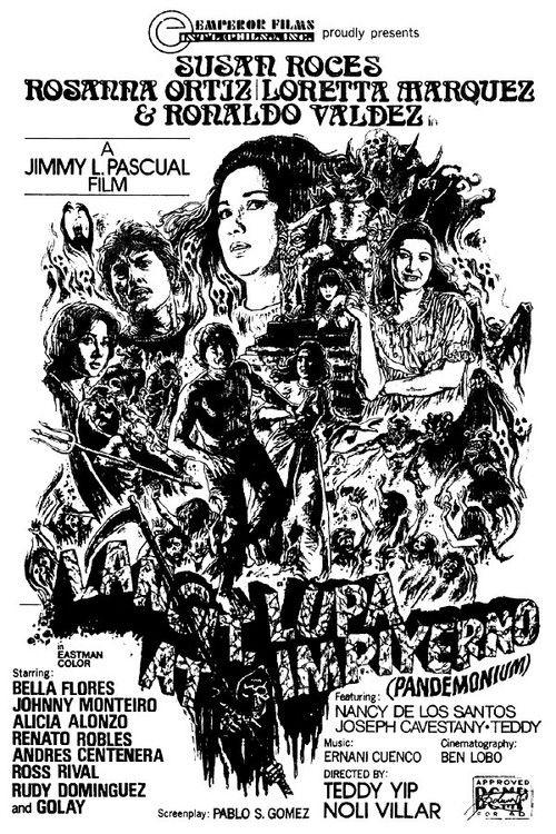 Langit, Lupa at Impiyerno (Pandemonium) 1976 official movie poster