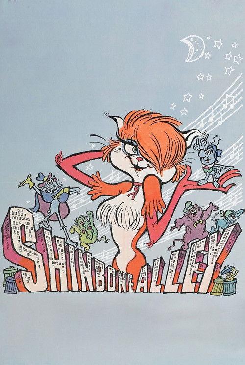 Shinbone Alley 1970 official movie poster