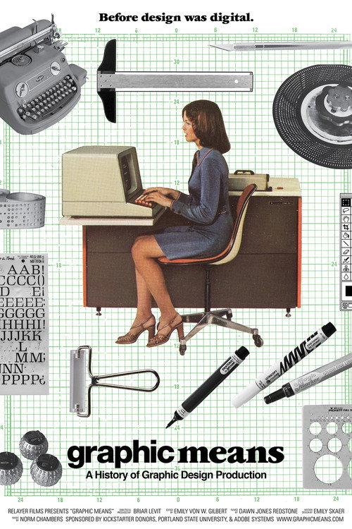 Graphic Means: A History of Graphic Design Production 2017 official movie poster